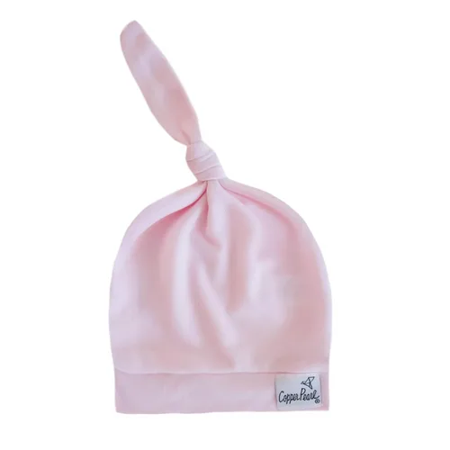 Miniatura 11 de Copper Pearl Gorro de bebé con nudo superior elástico suave Dolce