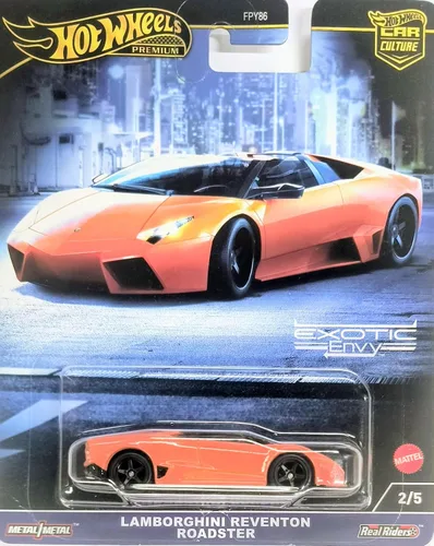 Miniatura 2 de Hot Wheels Paquete Lamborghini Premium Real Riders 2 Car Set