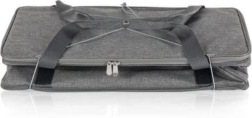 Miniatura 4 de PICNIC TIME Enfriador plegable para 64 latas, bolsa térmica suave con aislamiento grande, enfriador de playa portátil con correa para el hombro
