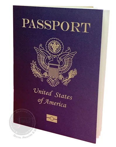 Miniatura 4 de Pasaportes en blanco de imitación, para proyectos escolares, recuerdos de fiestas, juguete de avión, diario de viajes, geografía, estudio social