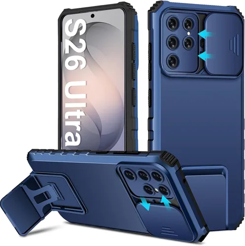 Miniatura 30 de S22 Ultra - Funda compatible con Samsung Galaxy S22 Ultra 5G [versión 2022], funda para cámara deslizante, funda de teléfono a prueba de golpes