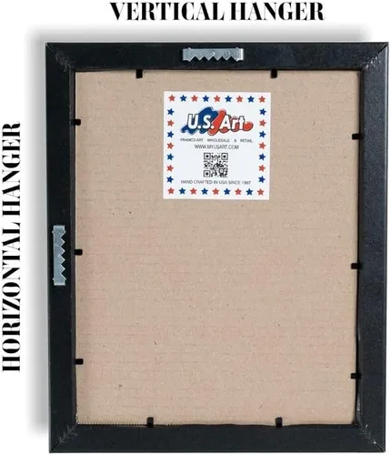 Miniatura 5 de Marco para póster (madera maciza de carbón grueso)