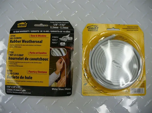 Miniatura 3 de Tiras de sello de goma para todo clima EPDM P Sección de goma - MD Building Products 02576