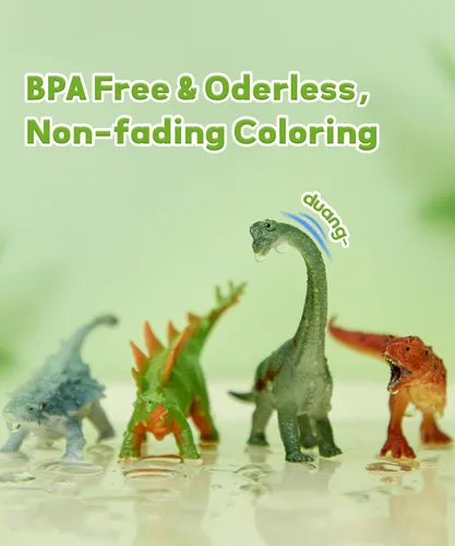 Miniatura 7 de RECUR Figuras de animales de gatos y perros, figura en miniatura para tartas, 100% pintada a mano, mini figura de mascotas para niños, 12
