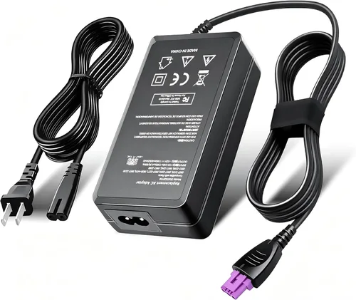 Cargador de interfaz púrpura 32V 1560mA 0957-2259 Adaptador de impresora compatible con HP Officejet 4500 6500 6500A 7500 6000 2620 J4550 Photosmart