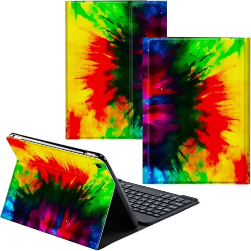 Miniatura 94 de Funda para Samsung Galaxy Tab S6 Lite 2022/2020 Teclado Inalámbrico Desmontable y Cubierta De Soporte De Cuero PU Funda Protectora Para Samsung