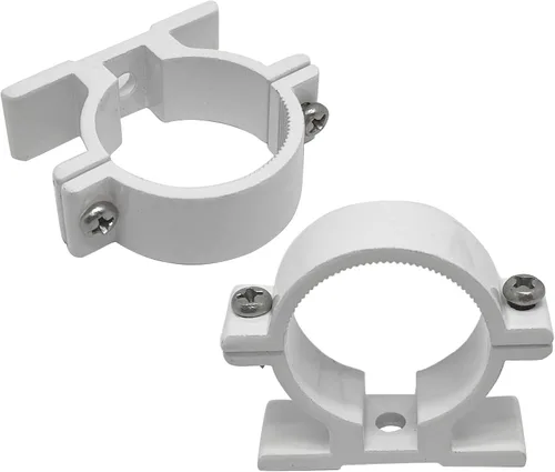 Miniatura 5 de 4 clips de tubería de agua, abrazadera de tubo de aluminio montada en la pared, abrazaderas C, para tubos de diámetro exterior de 0.709 in/0.7