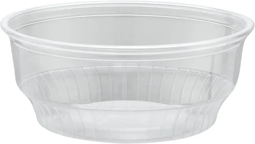 Miniatura 12 de Restaurantware -RW Base 3.5 oz - Vasos de helado de 3.5 onzas, 50 tazas de parfait desechables - Taza de postre de plástico transparente, elegante