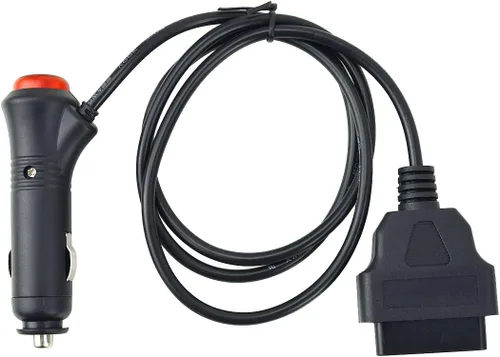 Miniatura 7 de Encendedor con botón de interruptor a OBD2 16Pin conector hembra ECU Cable 12V DC Fuente de alimentación (1M/3.3ft) Cambiar encendedor