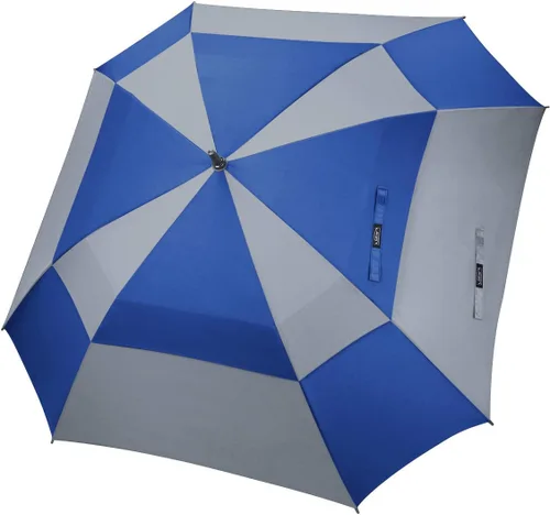 Miniatura 13 de G4Free Paraguas de golf extra grande de 62/68 pulgadas, cuadrado, ventilado, resistente al viento, apertura automática, doble toldo de gran
