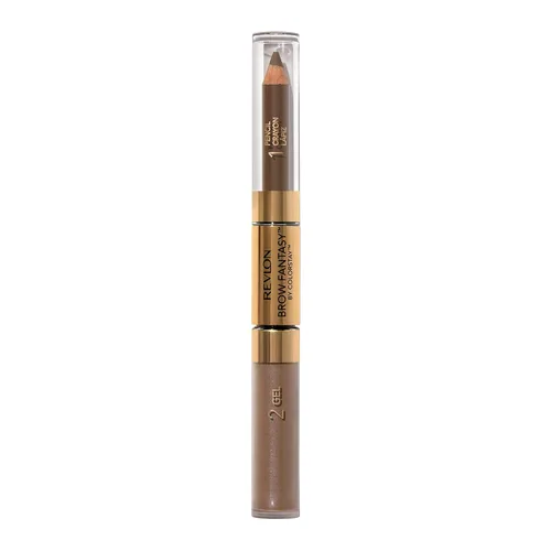 Miniatura 14 de Revlon ColorStay Brow Fantasy, lápiz de polvo para cejas todo en uno con gel transparente moldeador, gel infundido con pantenol, a prueba de Rubio