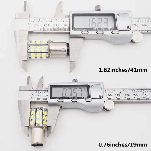 Miniatura 3 de GRV Ba15d 1142 1076 Bombilla LED 4W 56-2835SMD Super Brillante AC/DC 12V-24V 40W de Reemplazo Halógeno para Luces Interiores de RV, Remolque