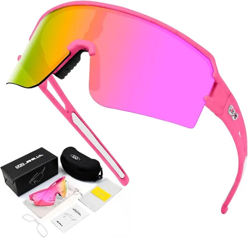 Miniatura 9 de AVV Gafas de sol polarizadas para ciclismo, deportivas, con protección UV400, para pesca, conducción, correr, béisbol, para hombres y mujeres Marcos