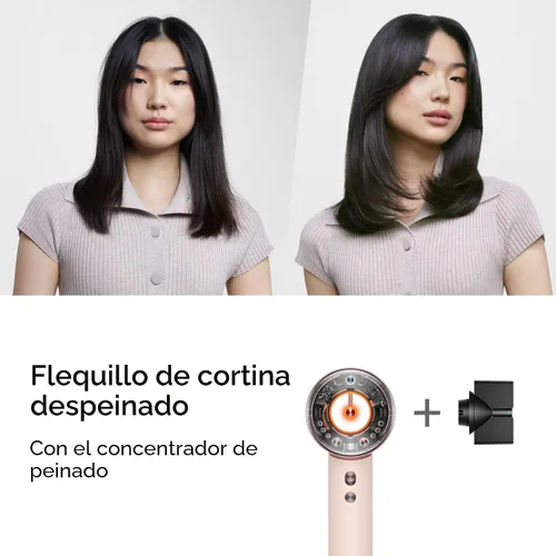 Miniatura 11 de Dyson Supersonic Nural™ Secador de pelo Rosa cerámico