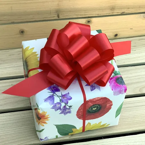 Miniatura 2 de Paquete variado de lazos de regalo de Navidad, 5 pulgadas de ancho, juego de 30, regalos, blanco, rojo, verde esmeralda, azul real, plata, oro