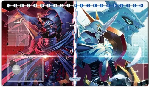 Nueva Alfombrilla de Juego DTCG Duel Digimon Diaboromon Juego de Cartas Coleccionables TCG CCG Alfombrilla + Bolsa Gratis (ZD002-582-SM)