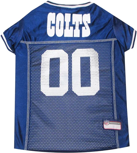 Miniatura 28 de Camiseta para perro de los New Orleans Saints, de la NFL, talla: L, el mejor atuendo de camiseta de fútbol americano para perros o gatos, con Santos