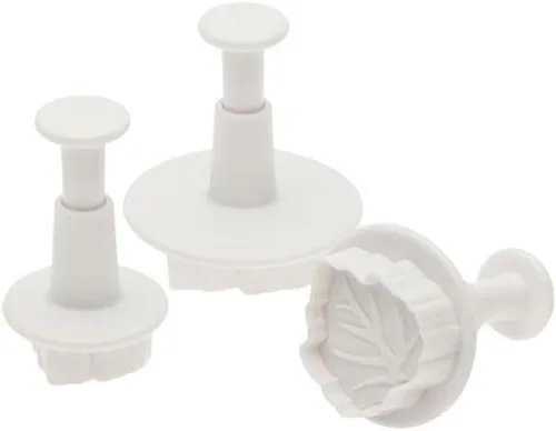 Miniatura 4 de Ateco Juego de 3 cortadores de flores de pasta de azúcar