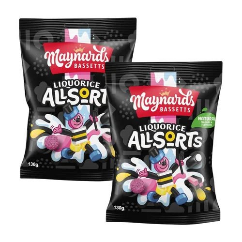 Miniatura 2 de Bassett's Regaliz Allsorts (5.82 oz) - Paquete de 2
