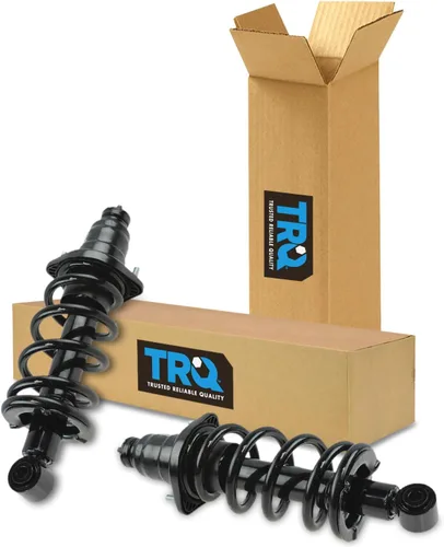 Miniatura 277 de TRQ Conjunto de Amortiguador y Resorte Delantero Cargado con Resorte Helicoidal Pre-ensamblado Compatible con Jeep Cherokee Limited AWD 14-22 Sin