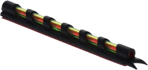 Miniatura 3 de TRUGLO Low-Profile Universal Fiber Optic Front Shotgun Wing & Clay Glo-Dot Sights, Green/Red/Dual