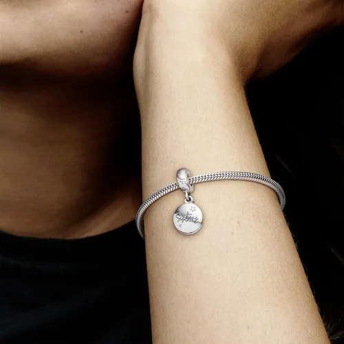 Miniatura 5 de PANDORA Jewelry Forever Sisters - Dije de circonita cúbica en plata de ley