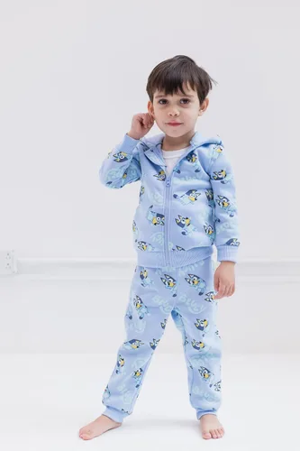 Miniatura 6 de Bluey Conjunto de sudadera con capucha y cremallera de forro polar para niños pequeños y grandes