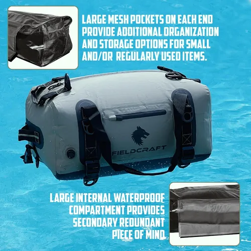 Miniatura 9 de Bolsa de lona impermeable SEA WOLF, Negro -, Bolsa de lona impermeable