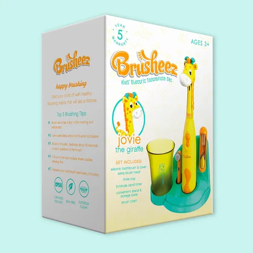 Miniatura 8 de Cepillo de dientes electrónico Brusheez para niños Jovie la jirafa