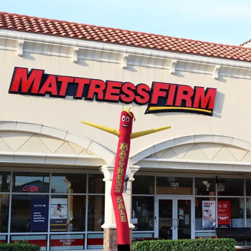 Miniatura 2 de Venta de colchón de 20 pies de alto, tubo inflable para hombre, marioneta de baile para publicidad al aire libre, solo bailarín de repuesto, rojo