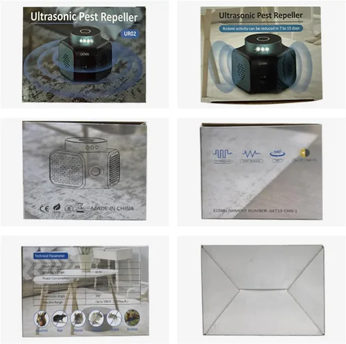 Miniatura 9 de Repelente de ratones, enchufe ultrasónico, repelente de ratones, dispositivo disuasorio de ardillas para roedores para el hogar, ático, garaje