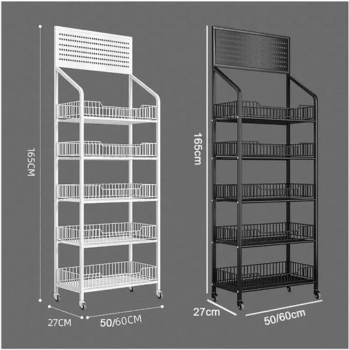 Miniatura 2 de Shelves Commercial Supermarket Shelf ,Retail Snack Rack Display Stand, Convenience Store/Pharmacy Floorstanding Display Stand For Snack Beverage