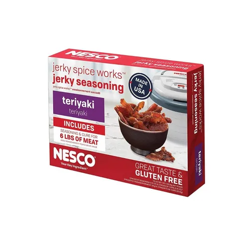 Nesco BJT-6, Jerky Spice Works, sabor Teriyaki, rojo, 6 libras (paquete de 1)