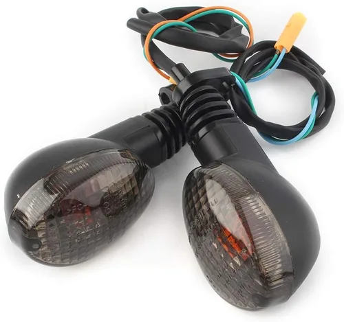 Miniatura 4 de 1 par de luces LED intermitentes para motocicleta KAWASAKI NINJA 250R 2008-2012 / KLX 250SF 2009-2010 / KLX250S 2009-2014 / VN 650 Vulcan S