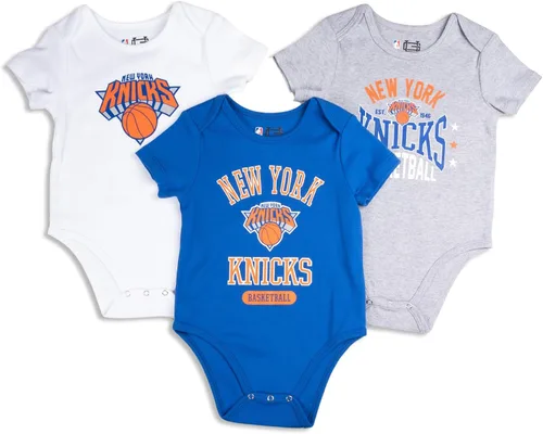 Miniatura 9 de Ultra Game Conjunto de cuerpo para bebé de la NBA oficial para jóvenes, súper suave, de algodón, paquete de 3 Creeper