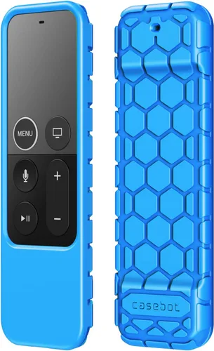 Miniatura 12 de Fintie - Funda protectora de silicona para control remoto de Siri Apple TV 4K de 5ª y 4ª generación, antideslizante, diseño de panal, ligero
