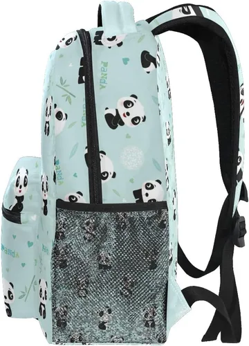 Miniatura 25 de ATTX Linda mochila con diseño de panda para niños y niñas, Panda-h, Ciclismo