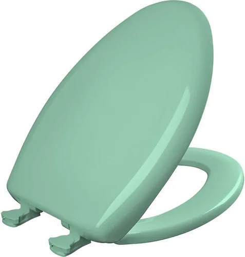 Miniatura 18 de Bemis Classic Colors - Asiento de inodoro de cierre lento, bisagras fáciles de limpiar y asiento de plástico duradero, fabricado en Estados Unidos