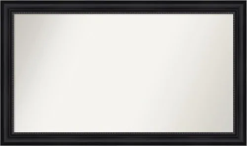 Miniatura 131 de Amanti Art Espejo personalizado, espejo de baño negro Astor, espejo de pared o espejo de tocador de baño sobre el fregadero (25 x 25 pulgadas)