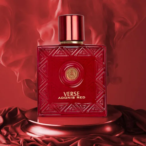 Miniatura 7 de Verse Adonis Red para hombres – 3.5 onzas líquidas de Eau De Parfum Spray – Fragancia afrutada cálida y floral con olor fresco todo el día, de larga