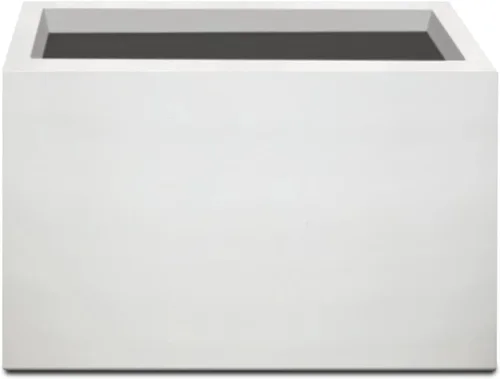 Miniatura 46 de Kante Macetero rectangular de hormigón de 23.2 pulgadas de largo, macetas grandes para interiores y exteriores con orificio de drenaje y tapón