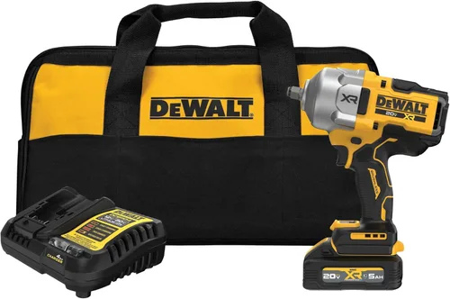 Miniatura 9 de DEWALT Llave de impacto inalámbrica de 20 V MAX, 1/2" con anillo de seguridad, alto torque, sin escobillas, herramienta desnuda solamente (DCF961B)