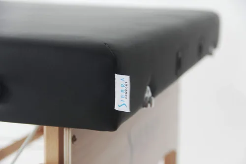 Miniatura 6 de Sierra Comfort Mesa portátil para estiramientos, baja, color negro.