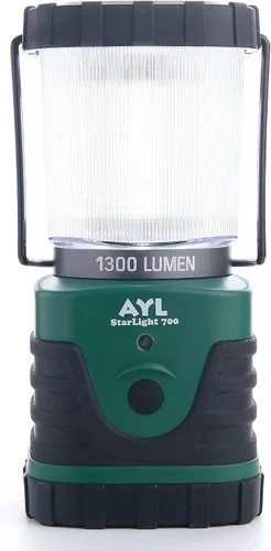 AYL Starlight 700 - Resistente al agua - A prueba de golpes - Larga duración hasta 6 días rectos - Linterna LED ultra brillante de 1300 lúmenes -