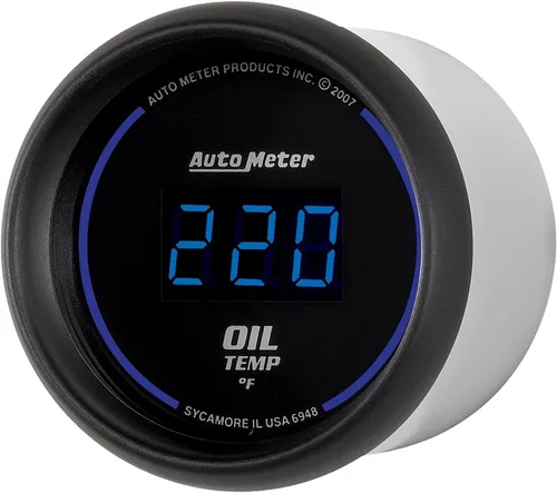 Miniatura 4 de Auto Meter 6948 Cobalt Digital 2-1/16" 0-340 F Medidor de temperatura de aceite