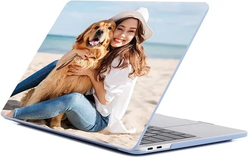 Miniatura 7 de Foto y nombre personalizados personalizados para MacBook Air de 13 pulgadas 2020 2019 2018 versión A2337 M1 A2179 A1932 pantalla de retina con Negro