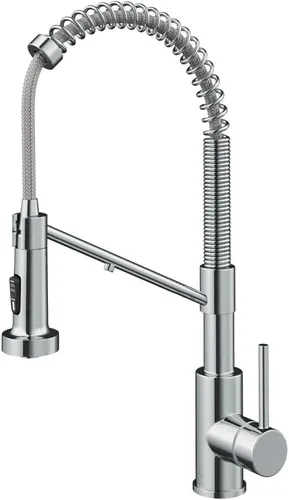 Miniatura 18 de Kraus Bolden 2-en-1 Grifo de cocina de estilo comercial con filtro de agua monomando extraíble para ósmosis inversa o sistema de filtración de agua