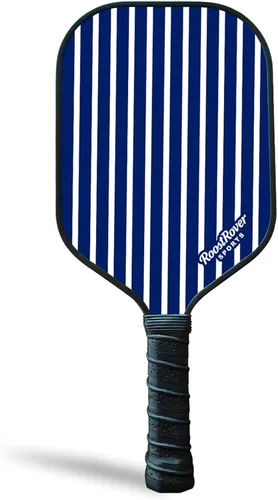 Miniatura 15 de Paletas de pickleball T700 de fibra de carbono cruda con núcleo de panal de polipropileno de 0.630 in para control y giro, punto dulce grande, pala