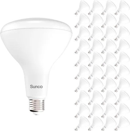 Miniatura 9 de Sunco - Paquete de 8 bombillas LED BR40, luces de inundación para interiores, bombilla empotrada, 1400 LM, 17 W (equivalente a 100 W), blanco cálido