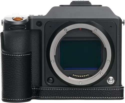 Miniatura 2 de Hecho a mano Cuero auténtico medio cámara caso bolsa cubierta para Hasselblad X2D 100C color negro